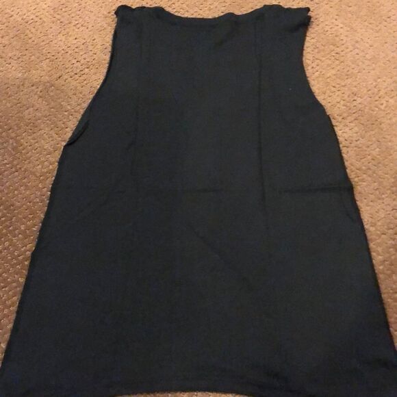 Social Sunday Black “away message” Tank Top - Picture 6 of 7